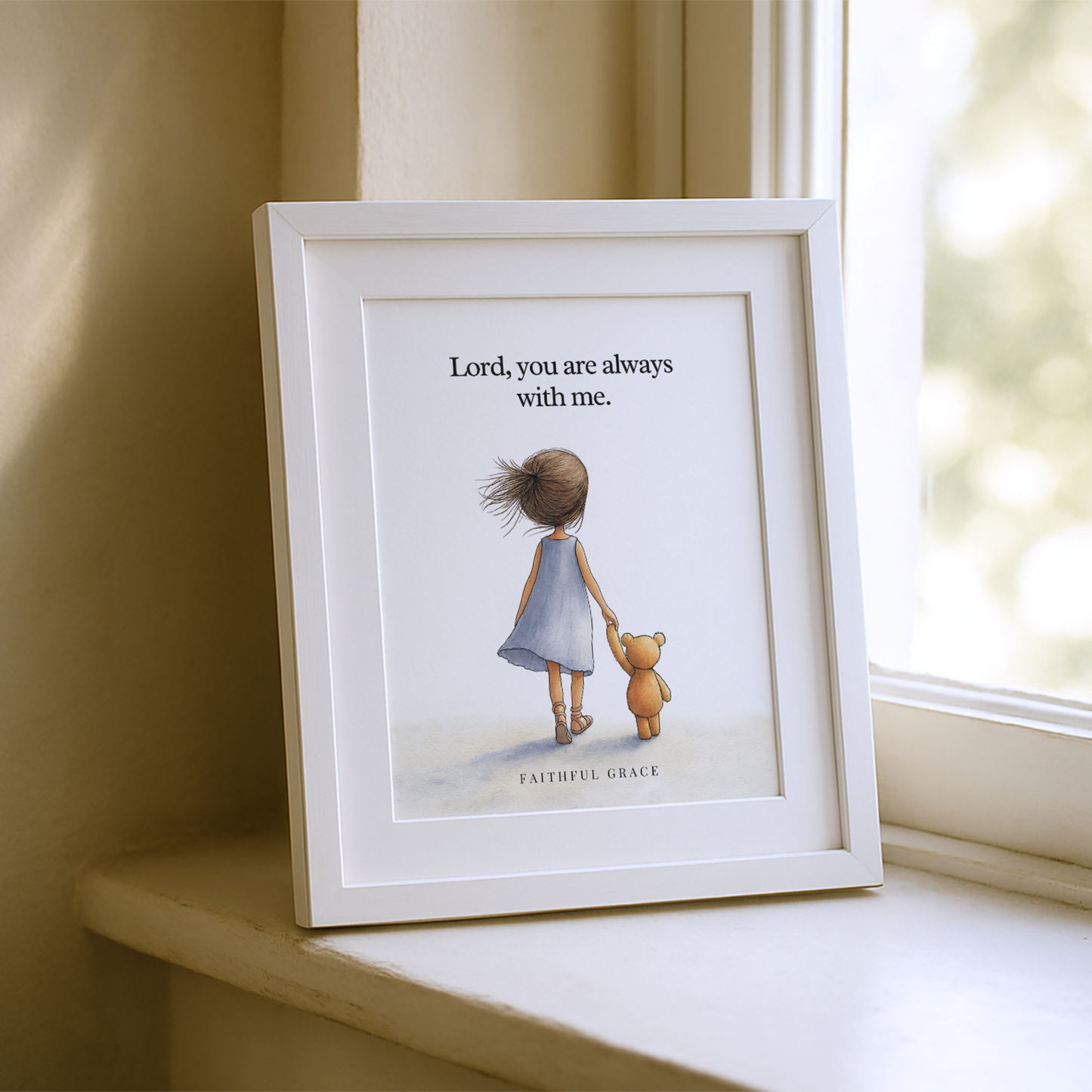 You are always with me.