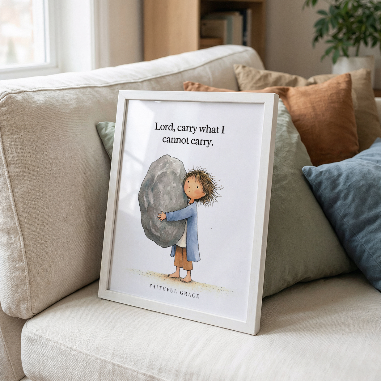 Carry what I cannot carry.