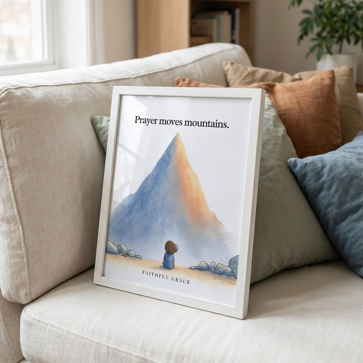 Prayer moves mountains.