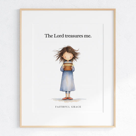 The Lord treasures me.