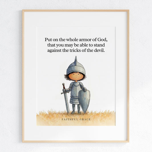 Whole armor of God.