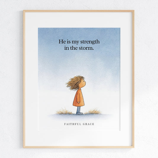 My strength in the storm.