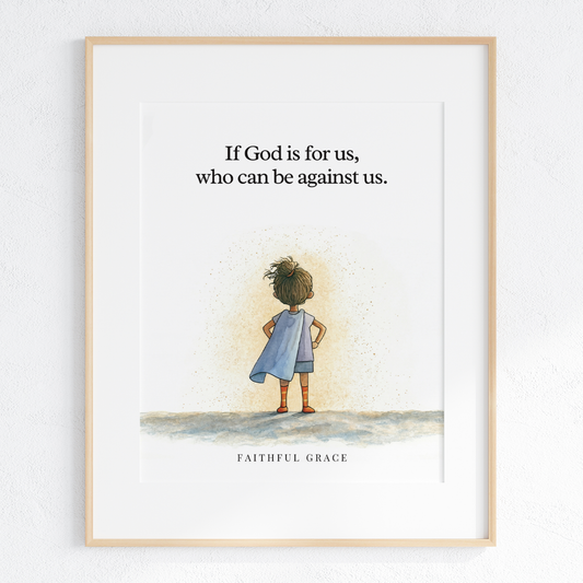 Who can be against us.