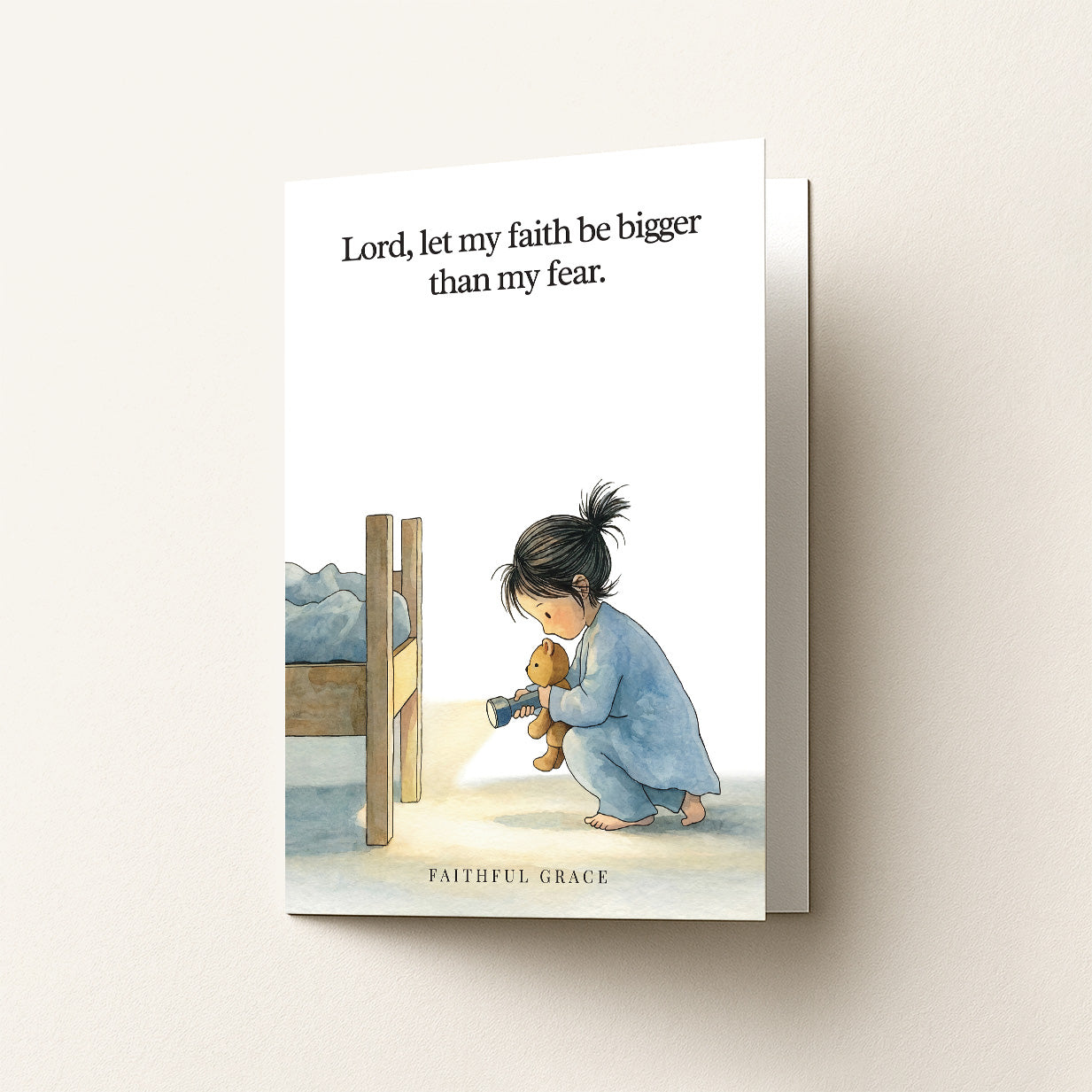 Lord, let my faith be bigger than my fear.