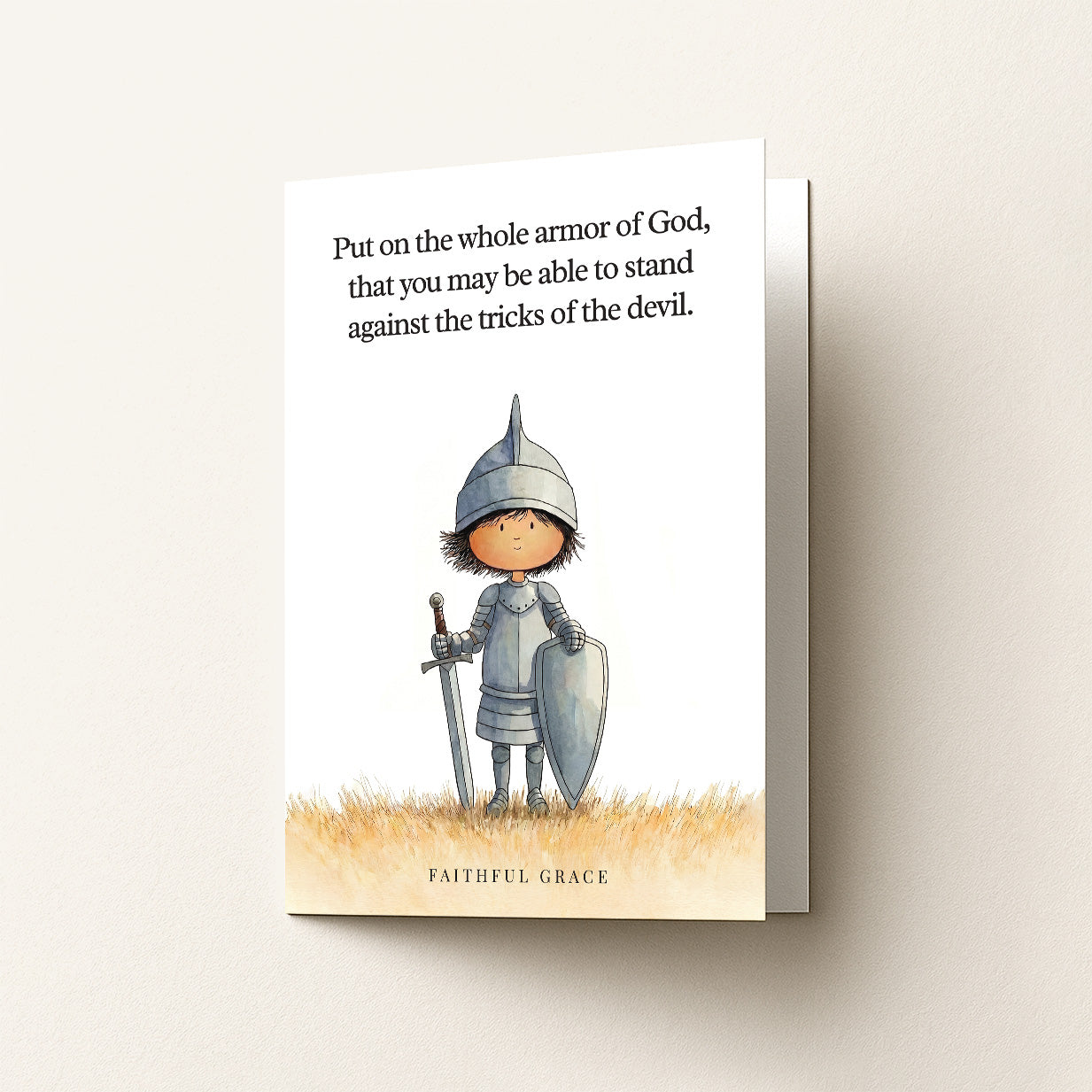 Whole armor of God.
