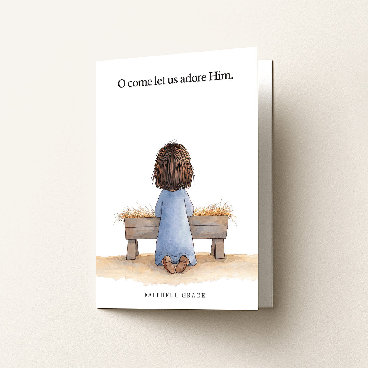 O come let us adore Him.