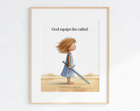 God equips the called.