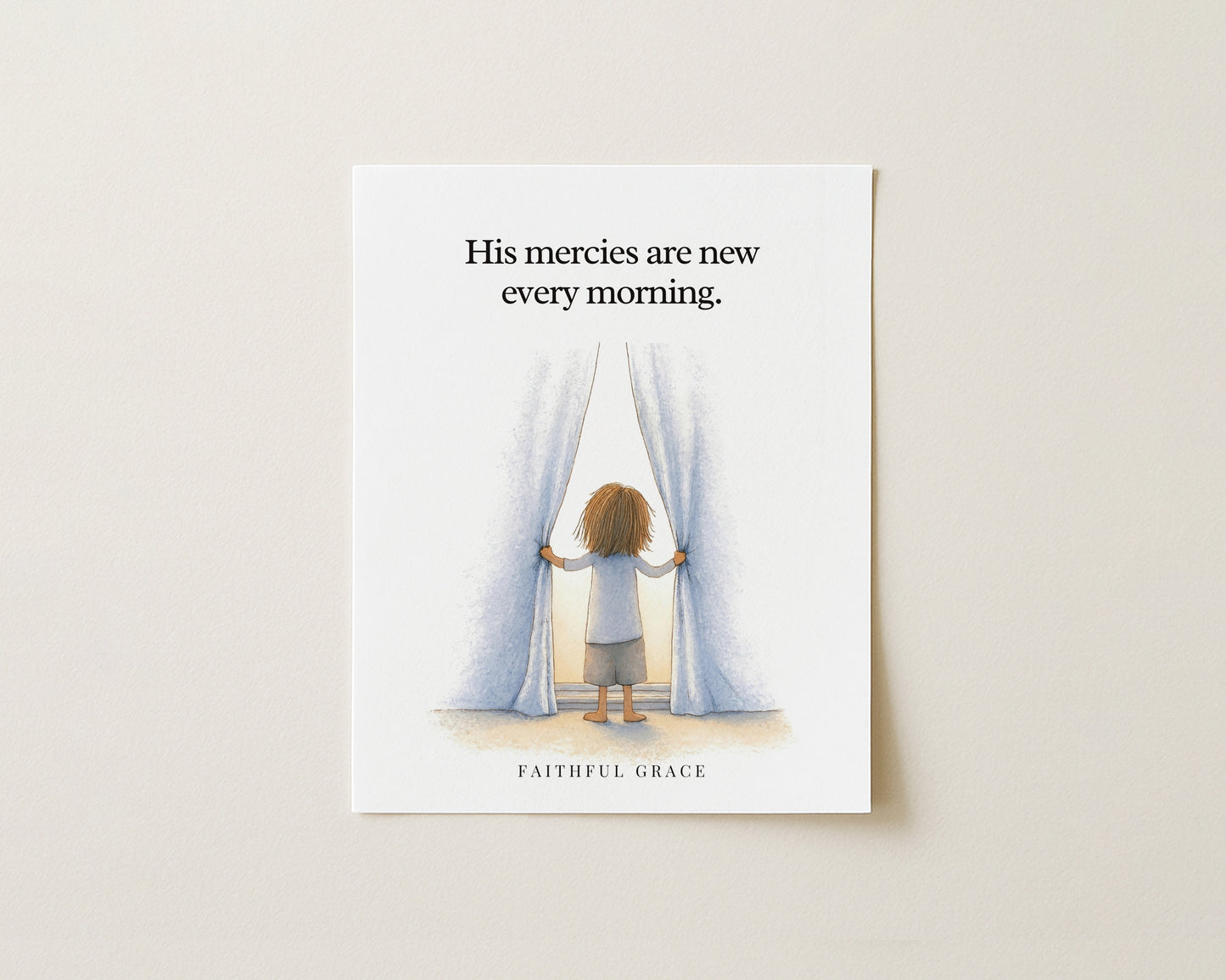 His mercies are new every morning.