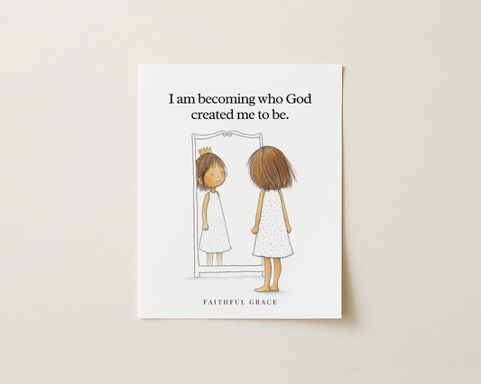 Becoming who God created me to be