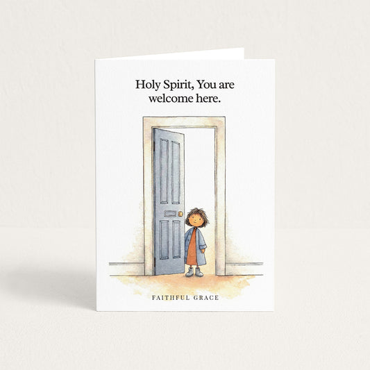 Holy Spirit, You are welcome here.