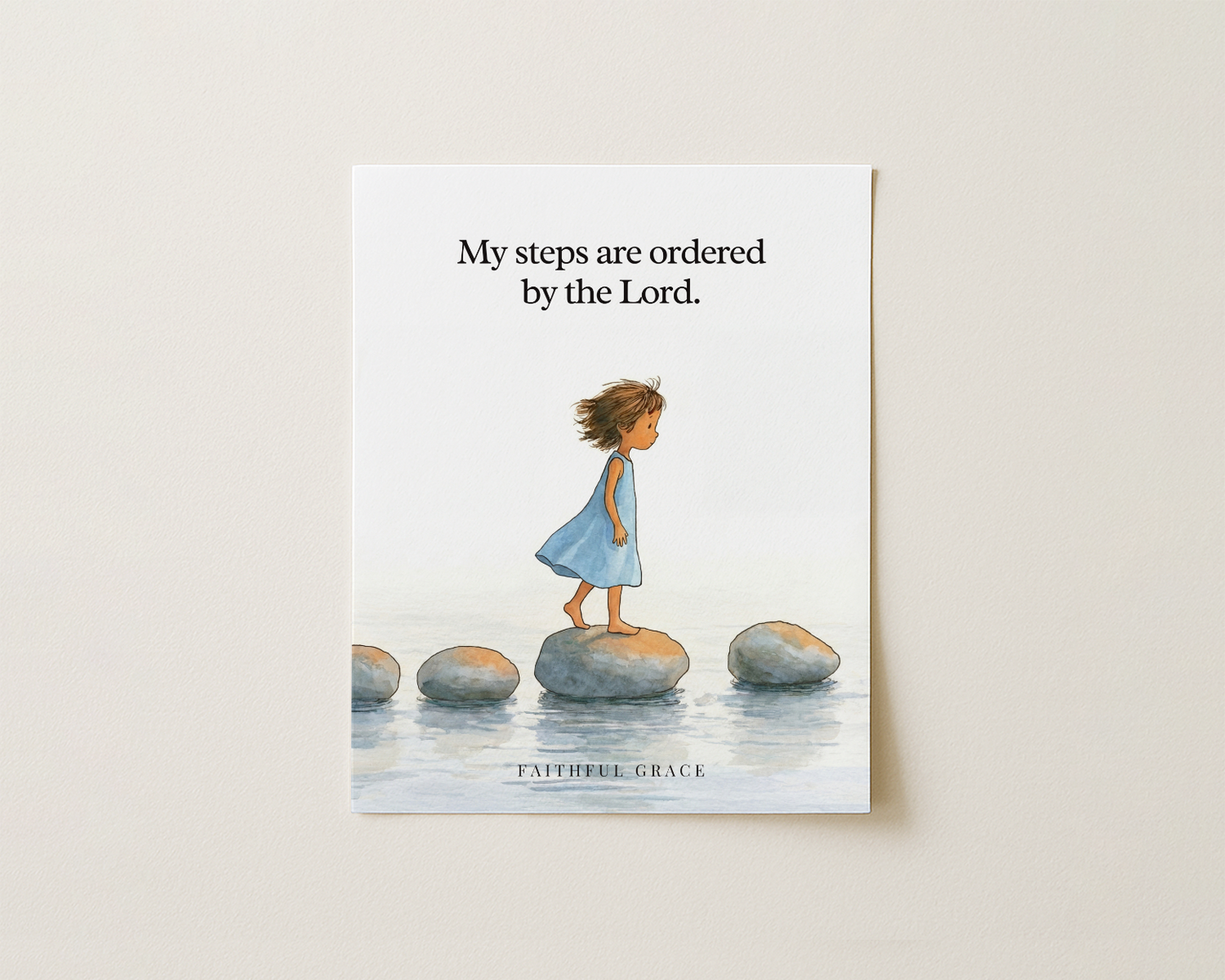 Ordered by the Lord.