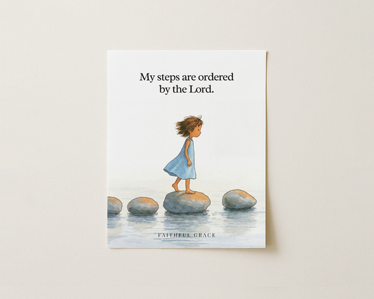 Ordered by the Lord.