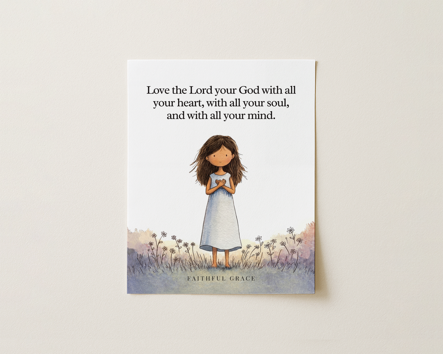 Love the Lord your God.