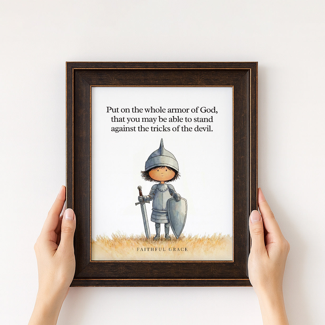 Whole armor of God.