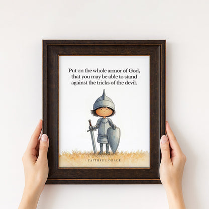 Whole armor of God.