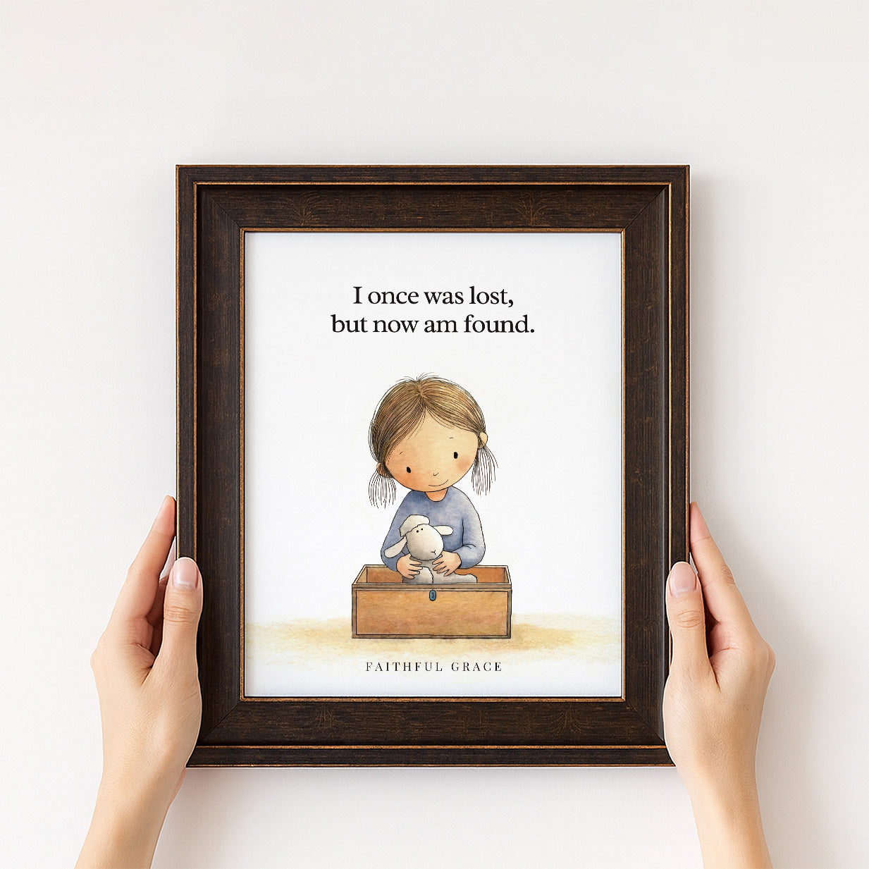I once was lost.