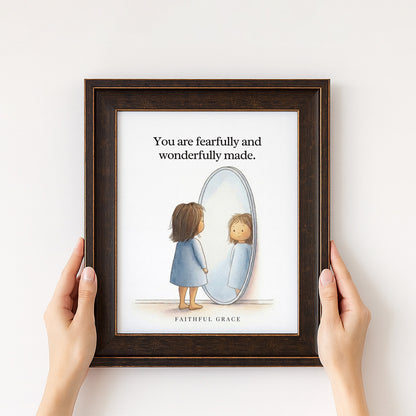 Fearfully and wonderfully made. print