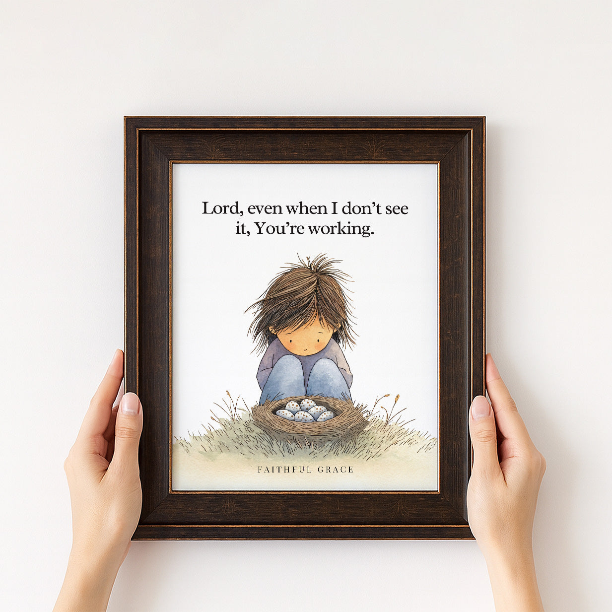 Even when I don't see it.
