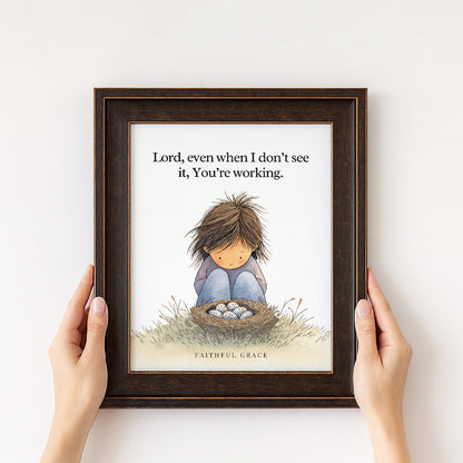 Even when I don't see it.