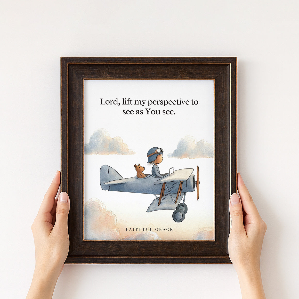 Lift my perspective.
