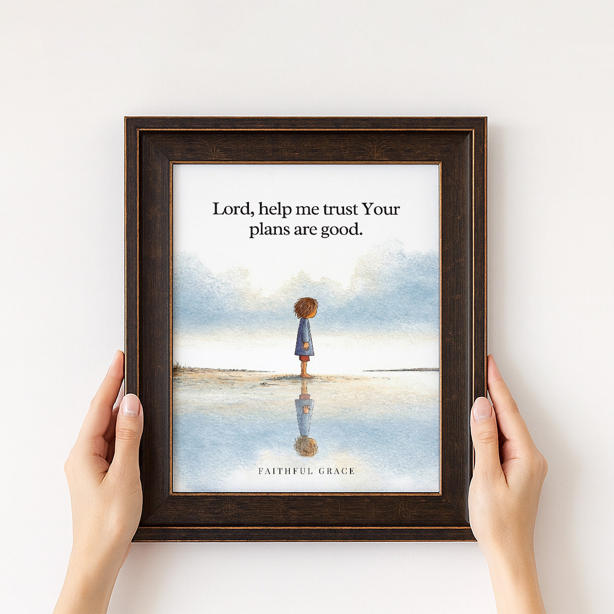 Help me trust Your plans are good.