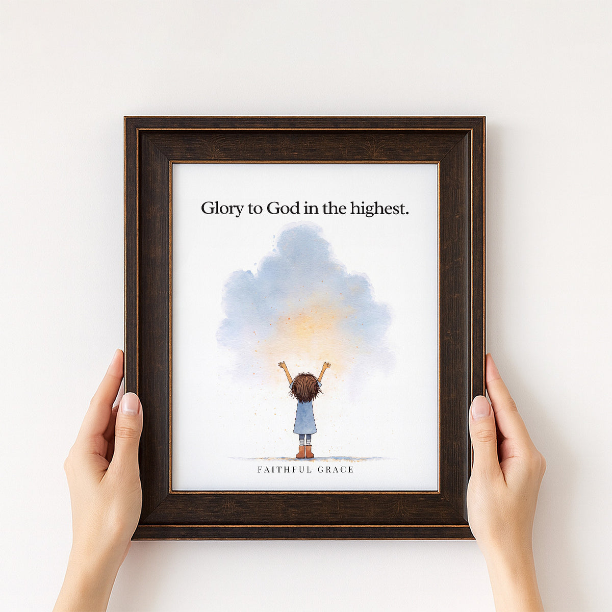 Glory to God in the highest.