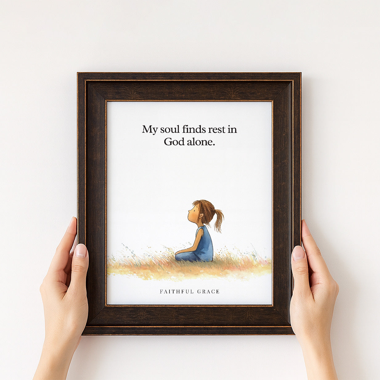 My soul finds rest.