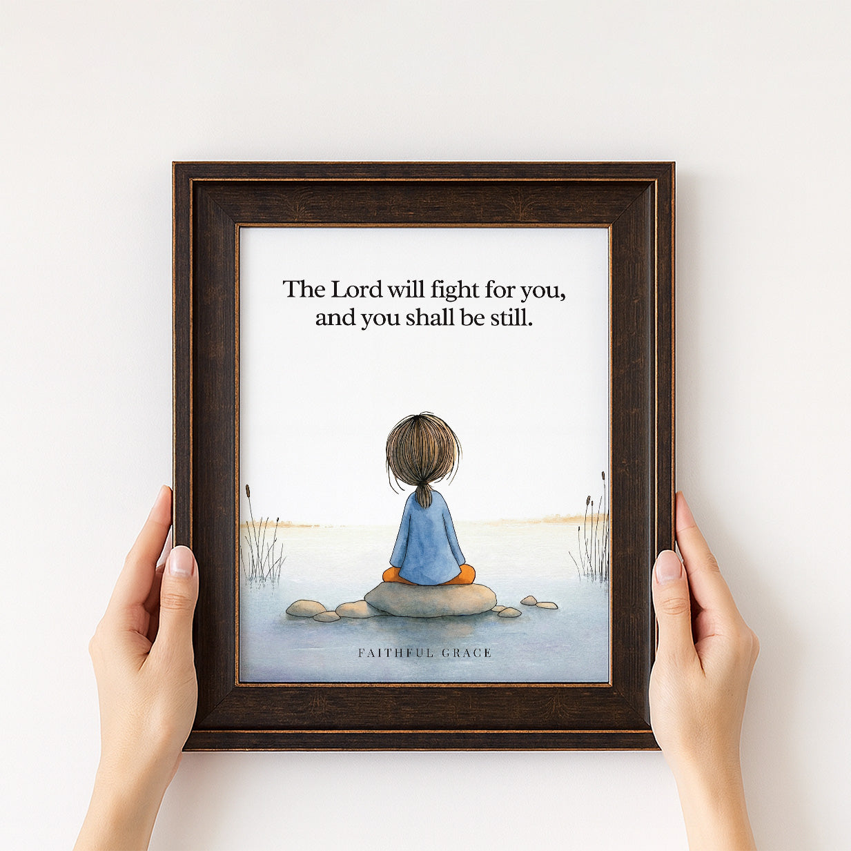 The Lord will fight for you.