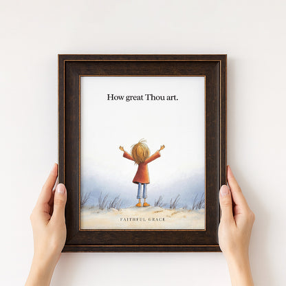 How great Thou art.