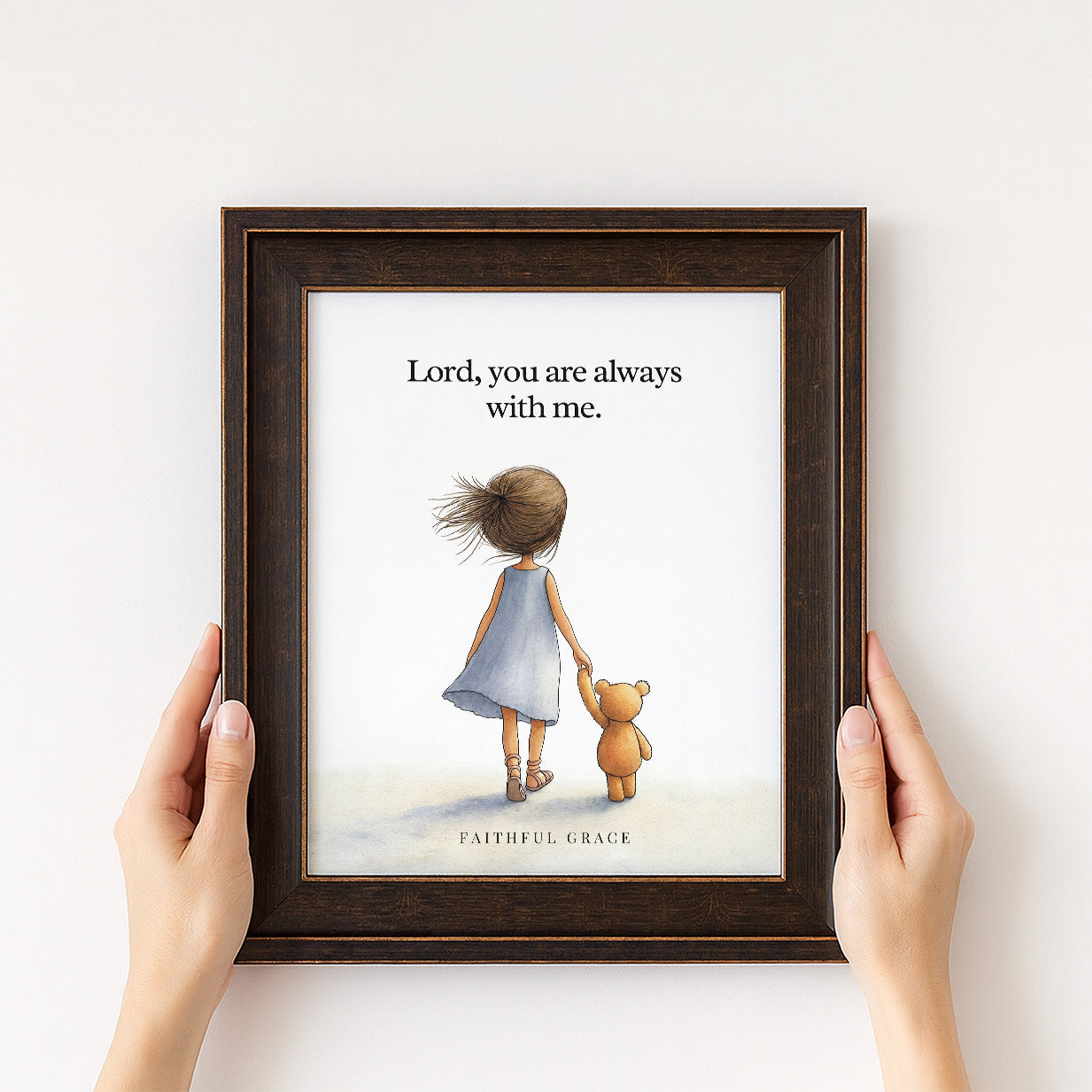 You are always with me.