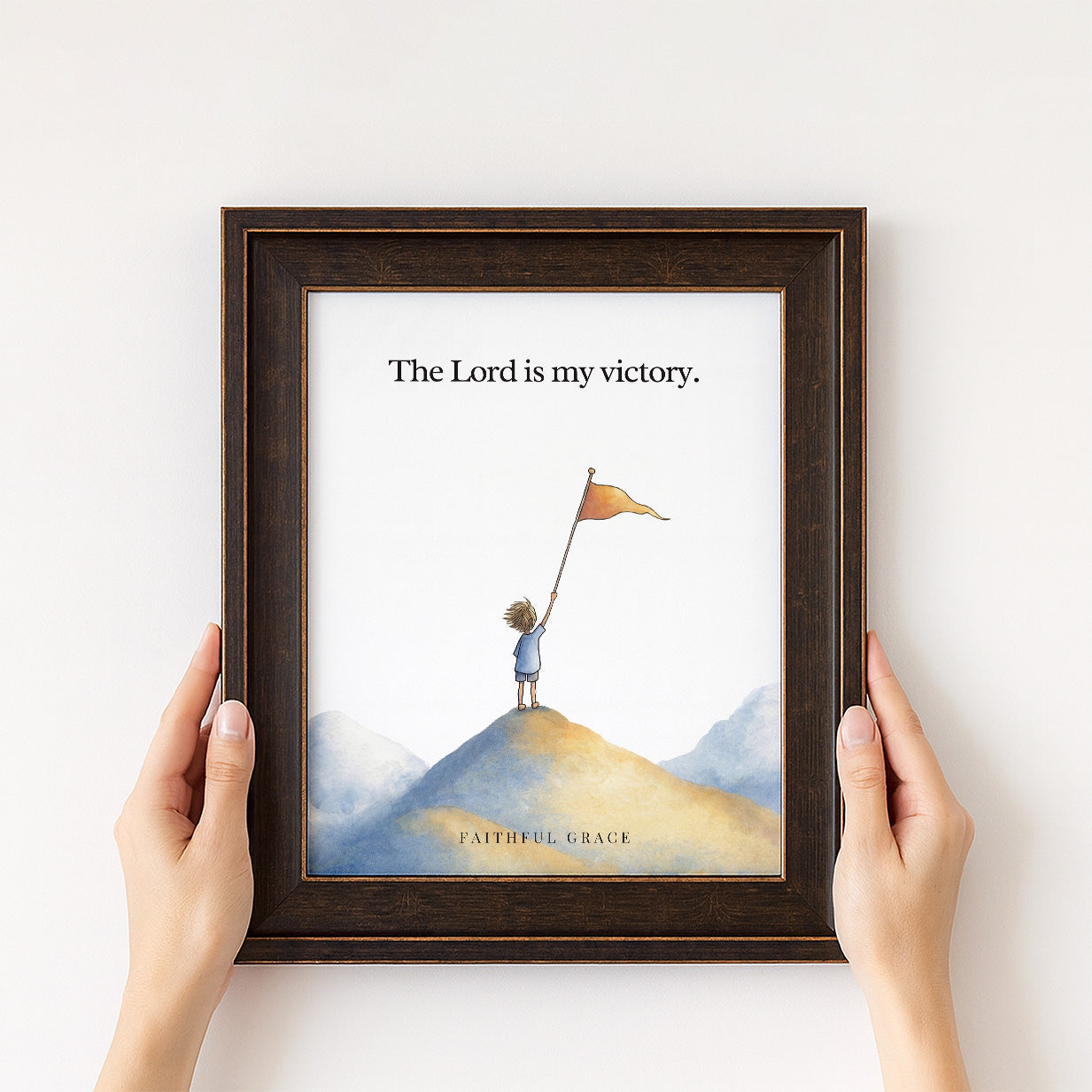 The Lord is my victory.