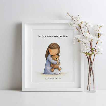 Perfect love casts out fear.