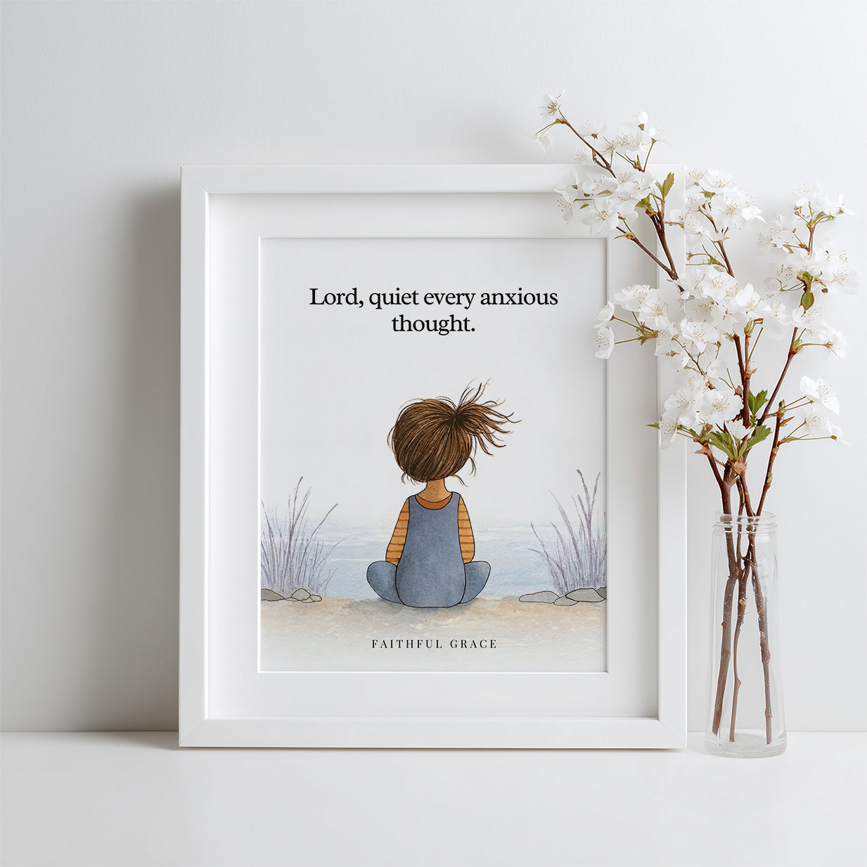 Quiet every anxious thought.
