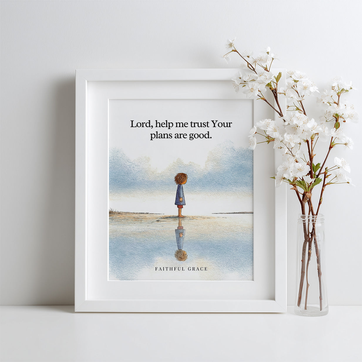 Help me trust Your plans are good.