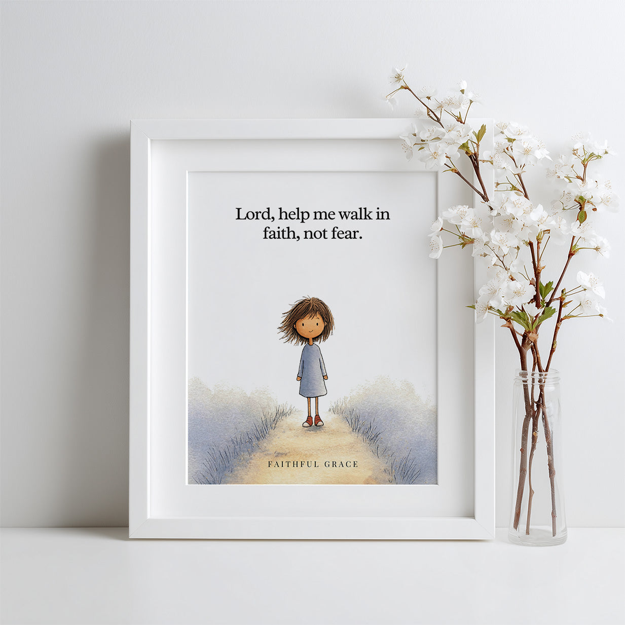 Help me walk in faith, not fear.