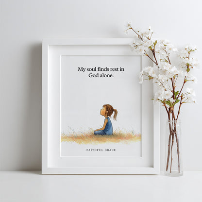 My soul finds rest.