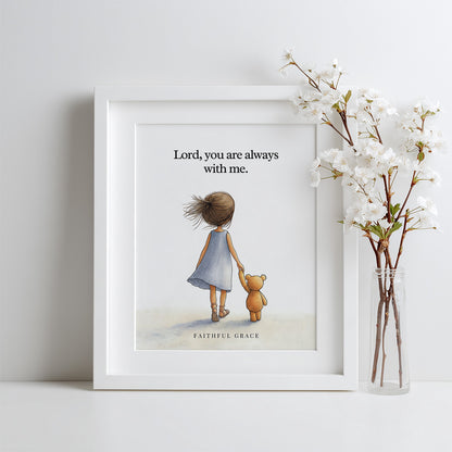 You are always with me.