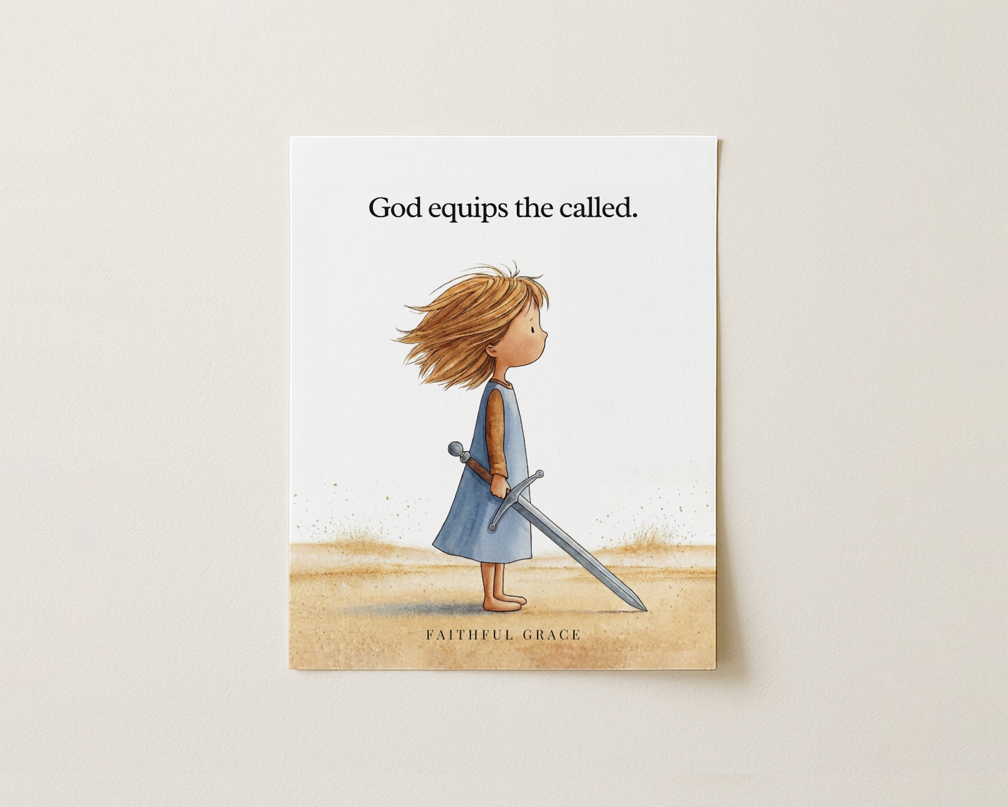 God equips the called.