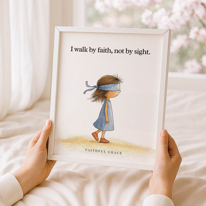 Walk by faith.