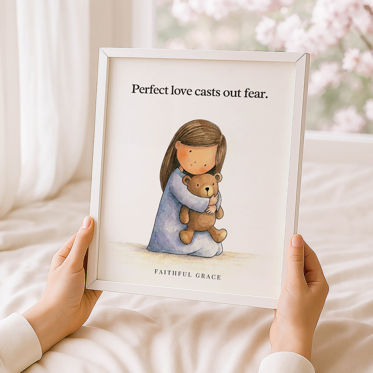 Perfect love casts out fear.