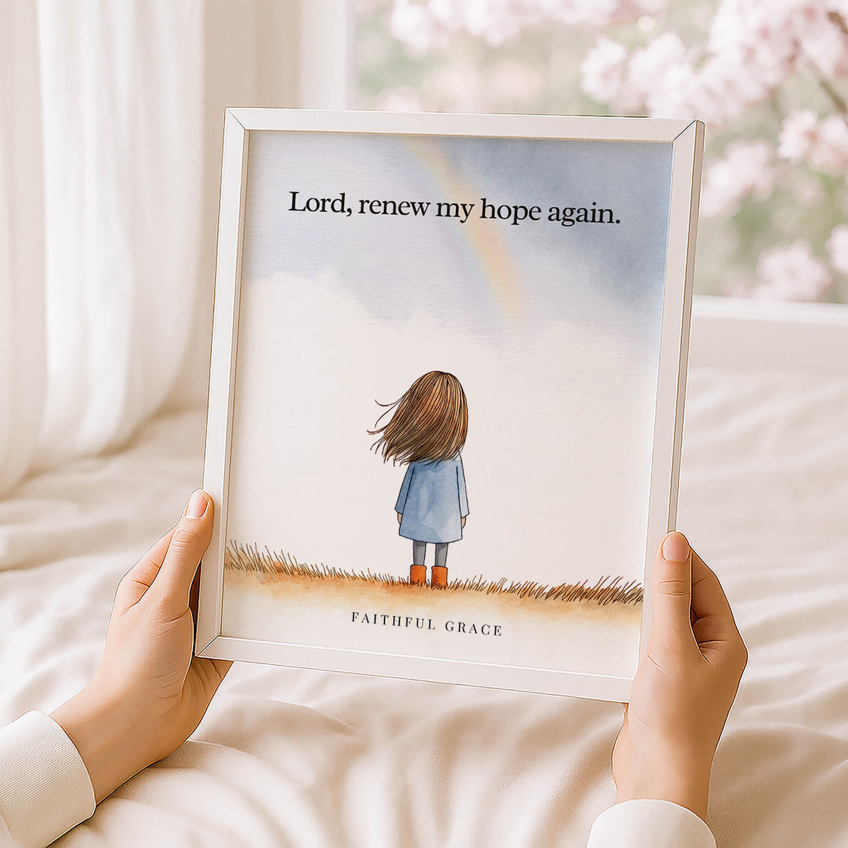 Renew my hope again.