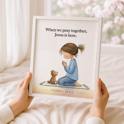 When we pray together.