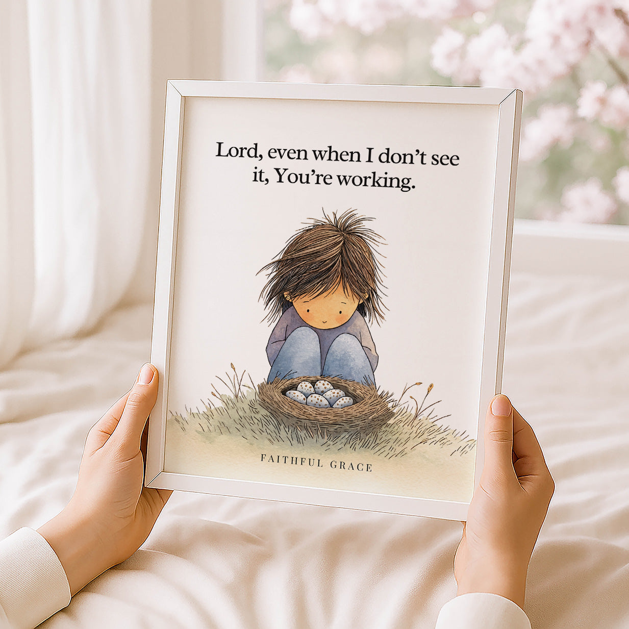 Even when I don't see it.