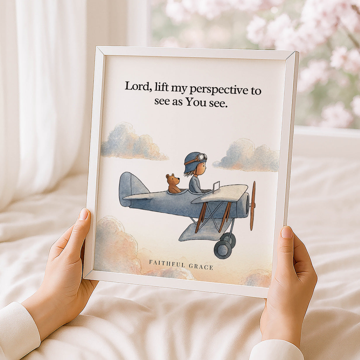 Lift my perspective.