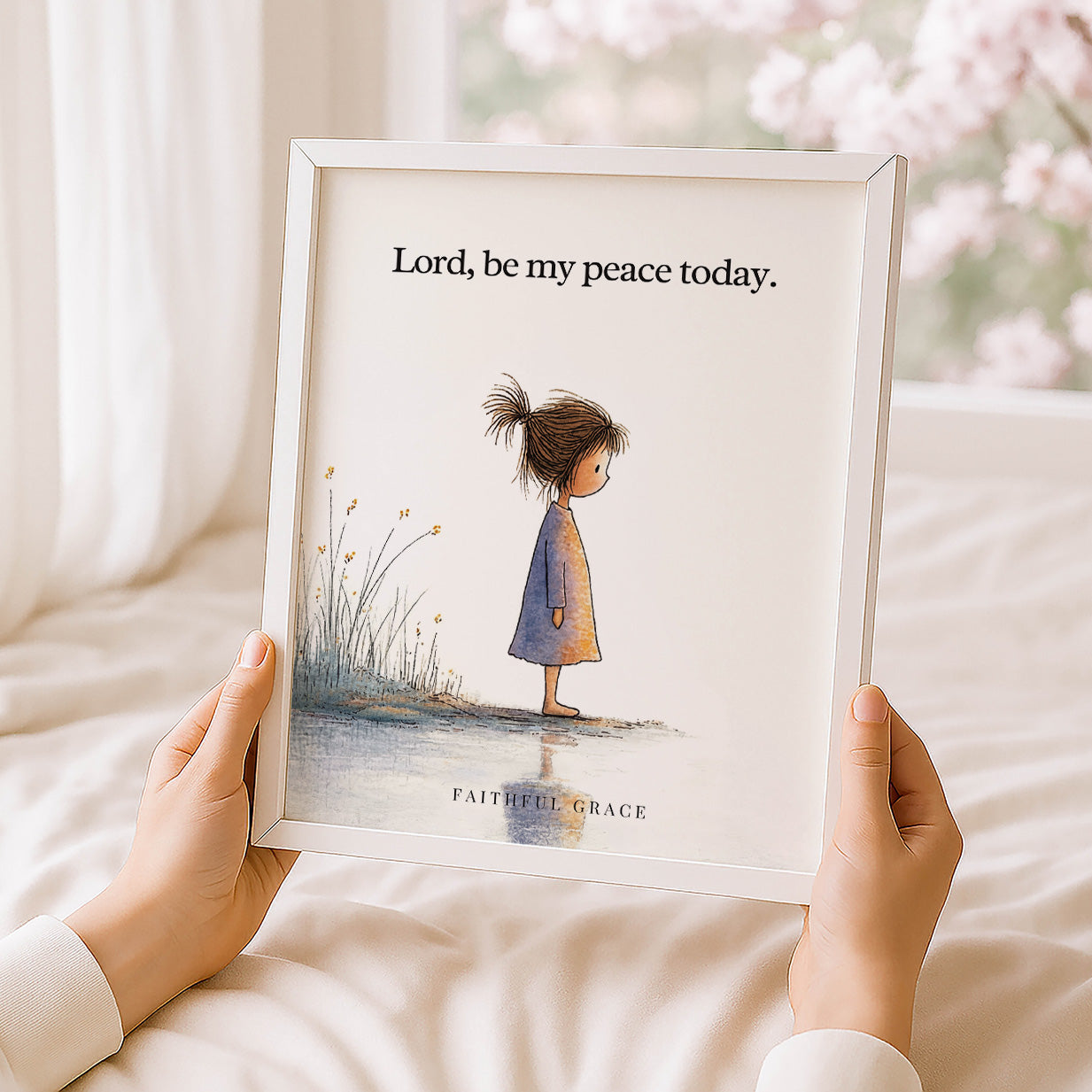 Be my peace.