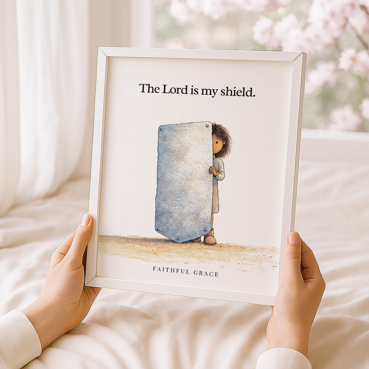 The Lord is my shield.