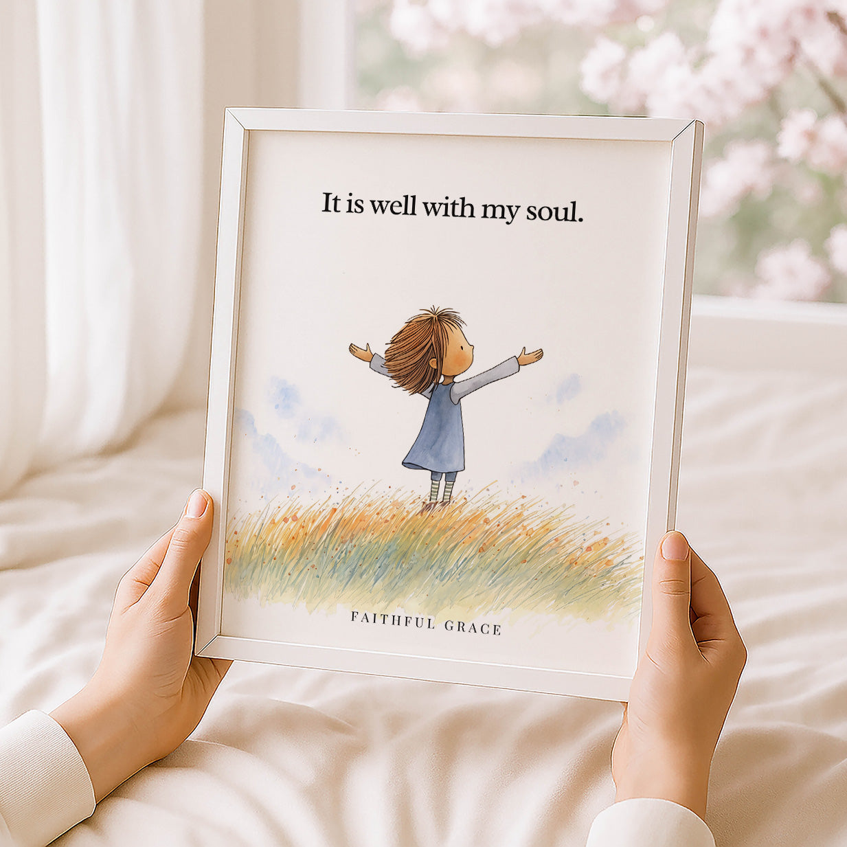 It is well with my soul.