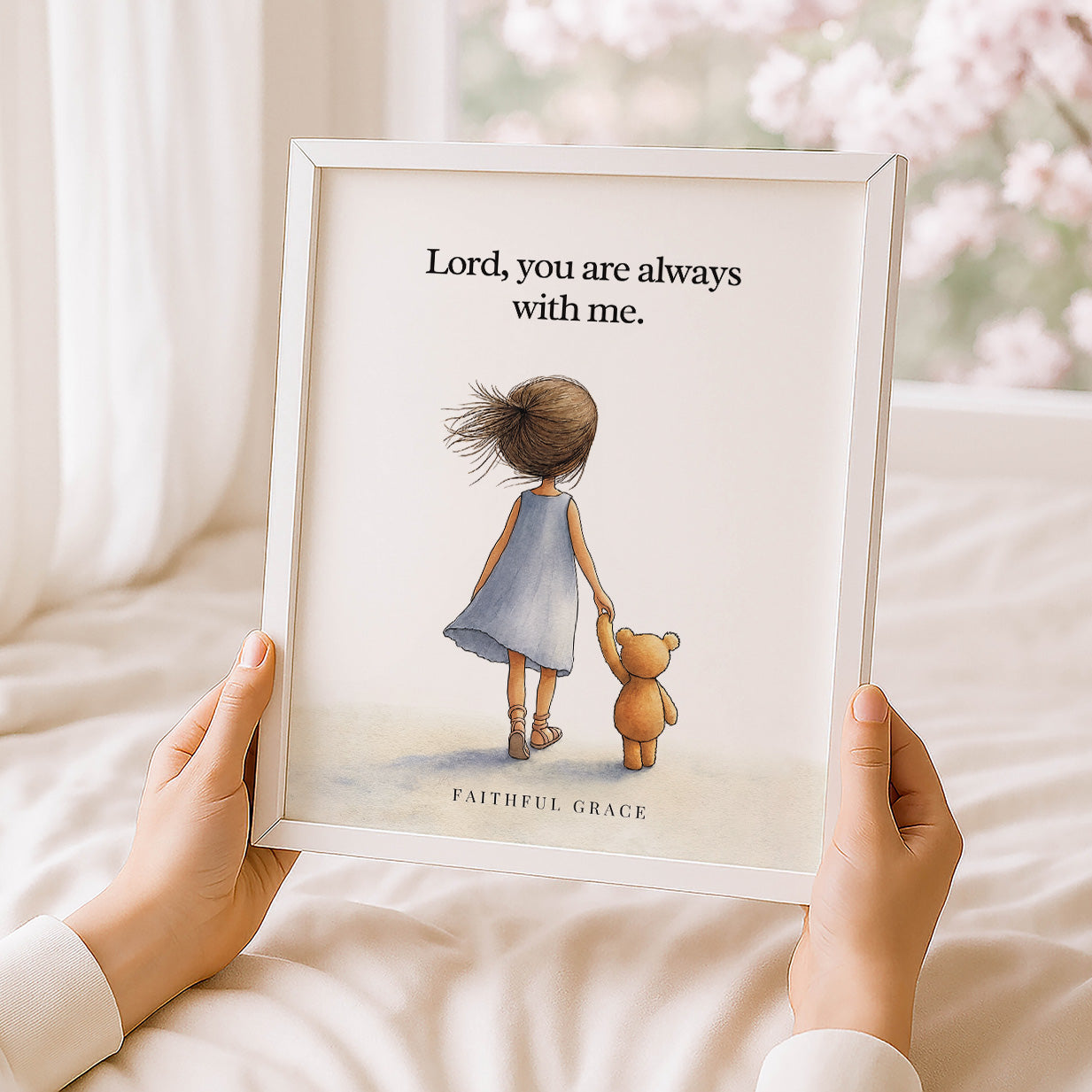 You are always with me.