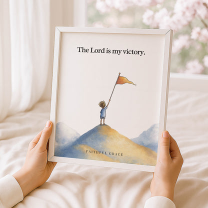 The Lord is my victory.