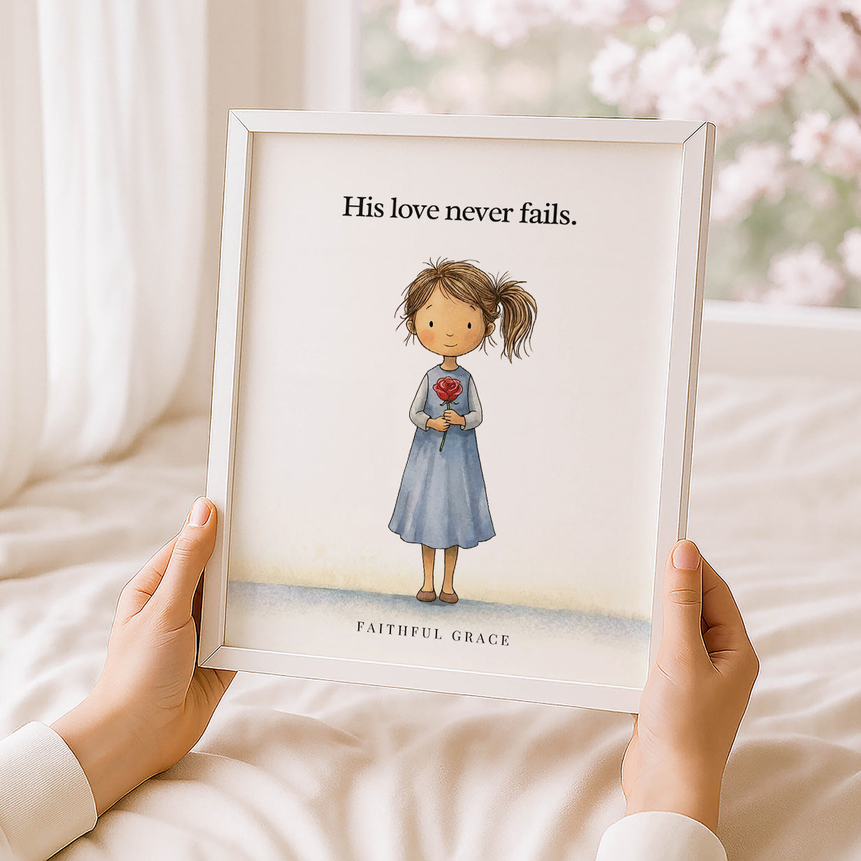 His love never fails.